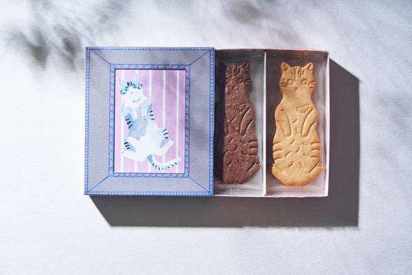 坂本美雨さんの愛猫「サバ美」“#ズサァ”をモチーフにした「LetterBOX cat cookie」6/25(金) 発売！