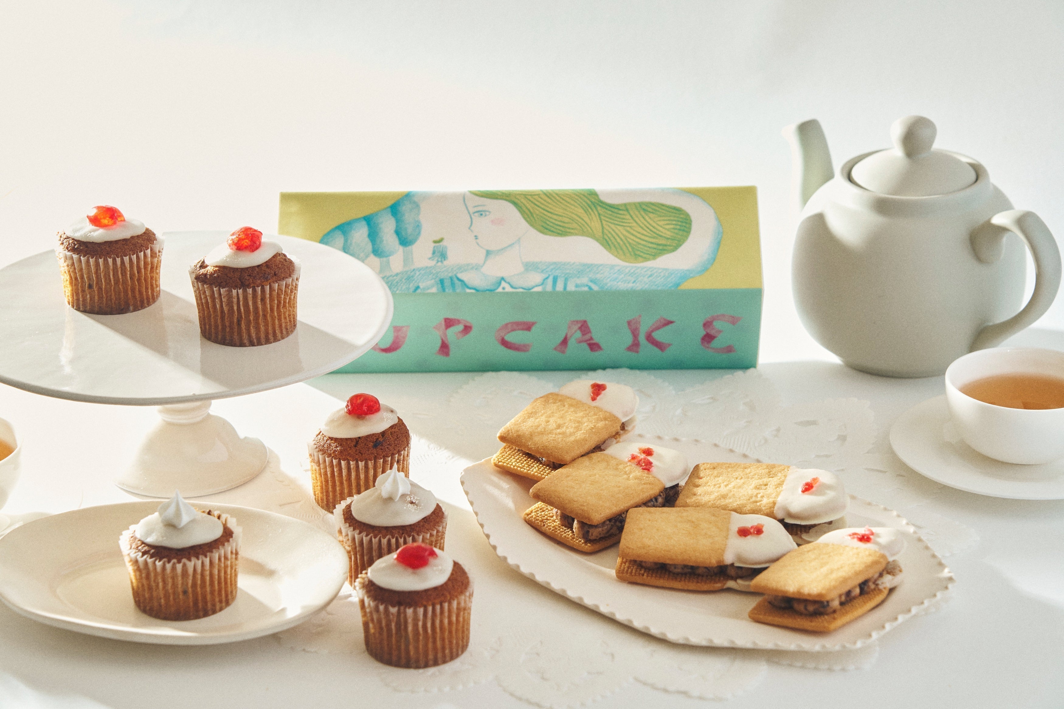 夏の新作「ベイクドノスタルジィ」と「フルーツケーキ生バターサンド