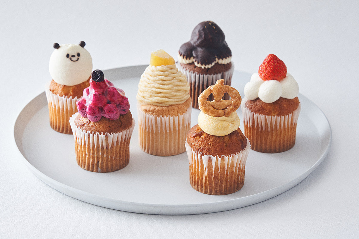 10月のフレッシュカップケーキ