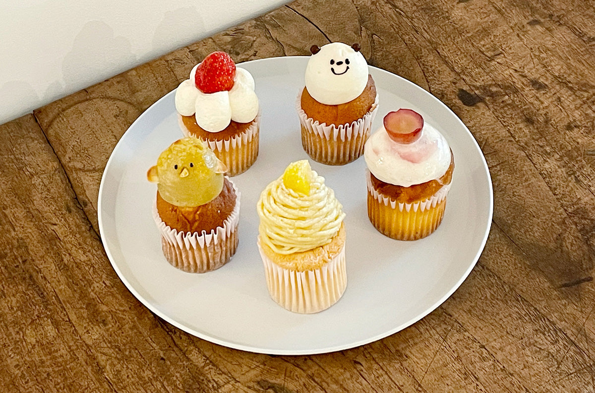 9月のフレッシュカップケーキ