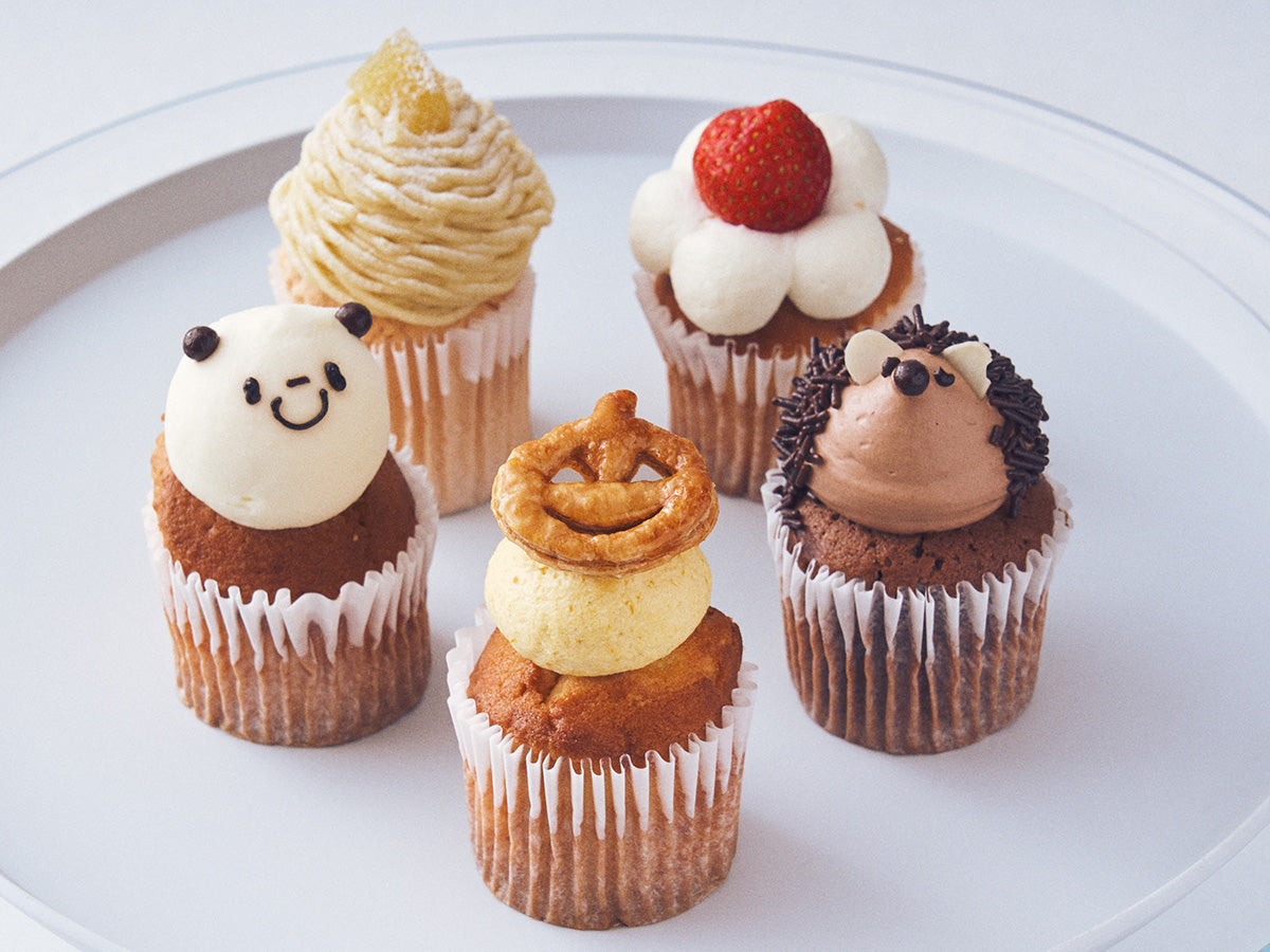10月のフレッシュカップケーキ