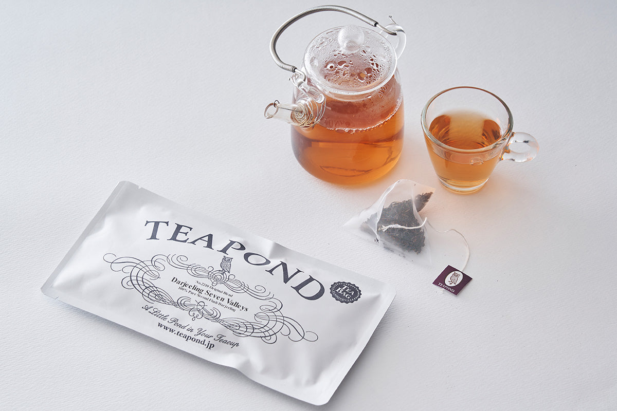 TEAPOND(ティーポンド) 紅茶のティーバッグ発売!