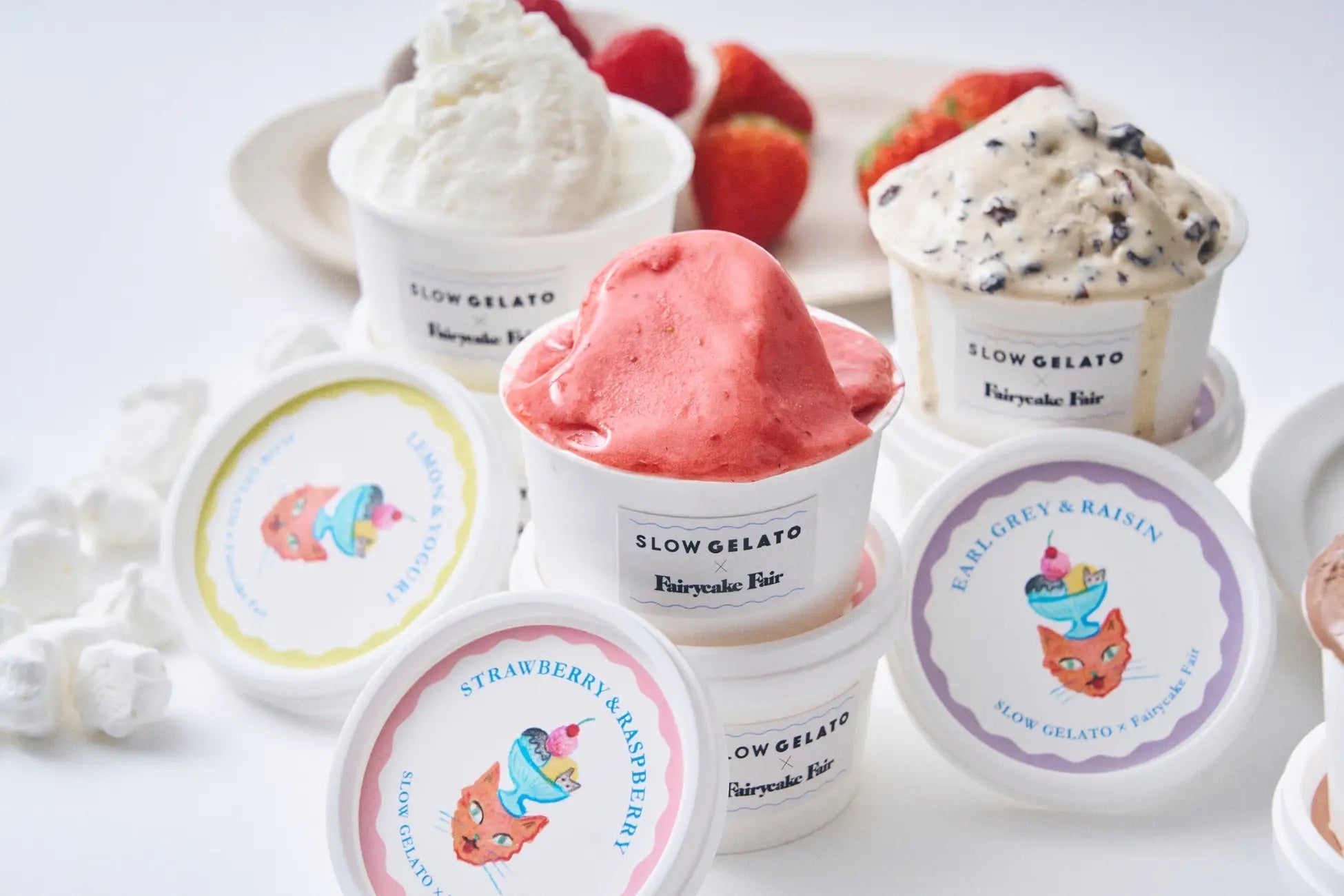 SLOW GELATOとつくる「みんなでアイス」新発売