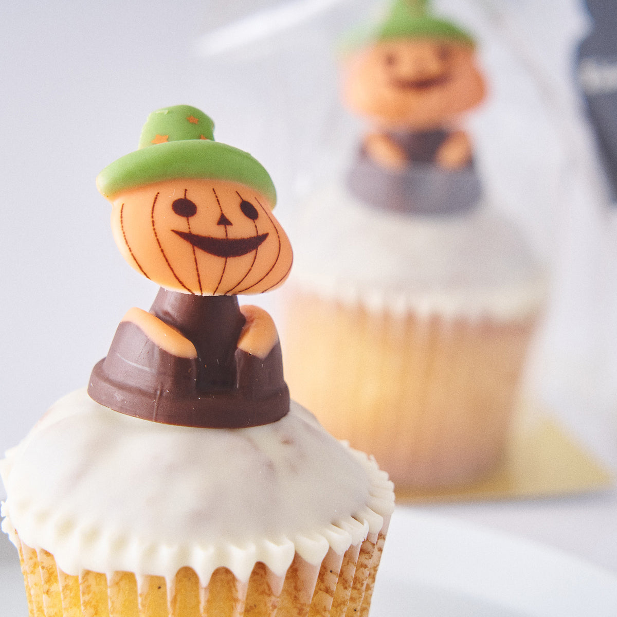 【期間限定】1CUPCAKE ハロウィンパンプキンくんカップケーキ