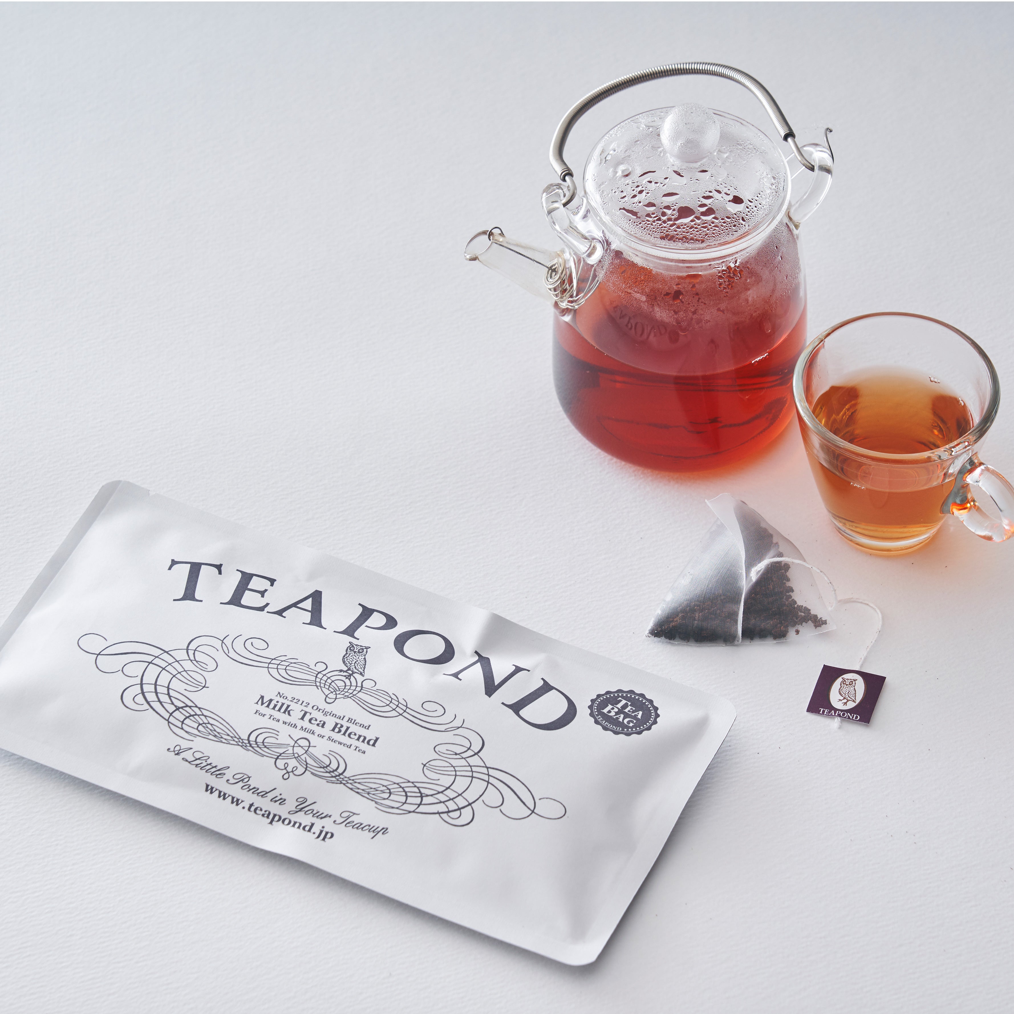 TEAPOND ティーポンド 紅茶ティーバッグ 10個入り (ミルクティー