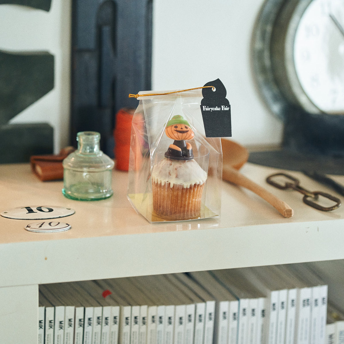 【期間限定】1CUPCAKE ハロウィンパンプキンくんカップケーキ