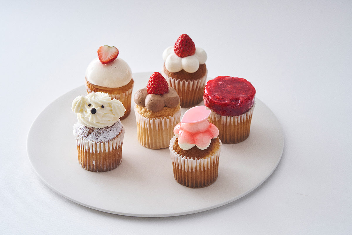 3月のフレッシュカップケーキ
