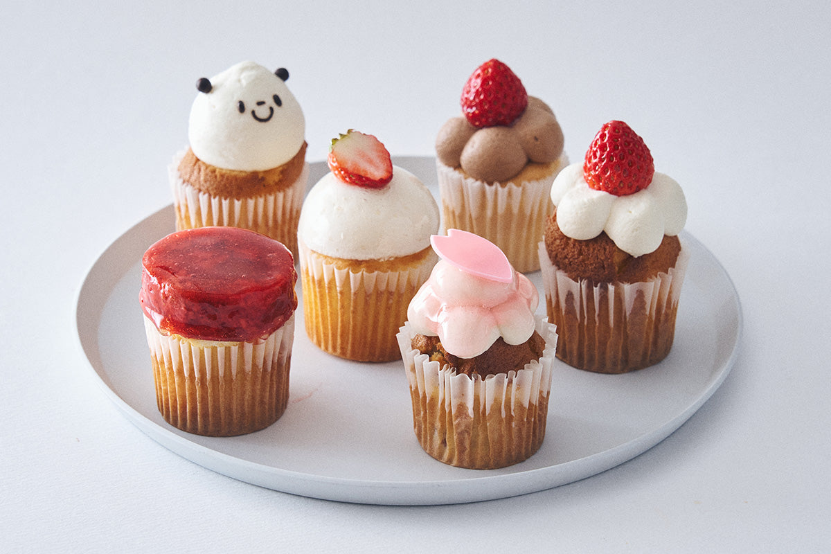 3月のフレッシュカップケーキ