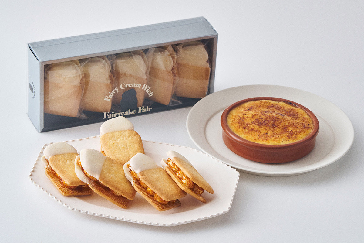 クレームブリュレ生バターサンド登場