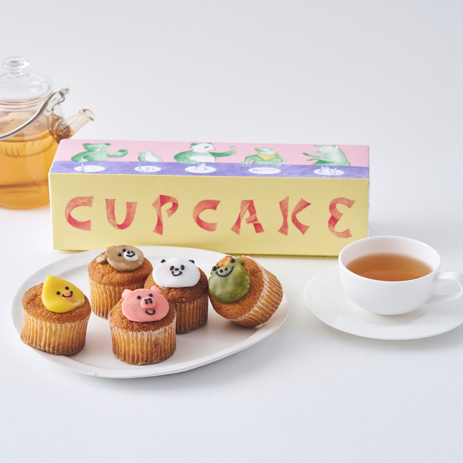 新品レア６枚set⭐️別注カップケーキ　干支ウサギ　シーフード　豚に真珠 01190921_re_1600x.jpg?v=1738317207