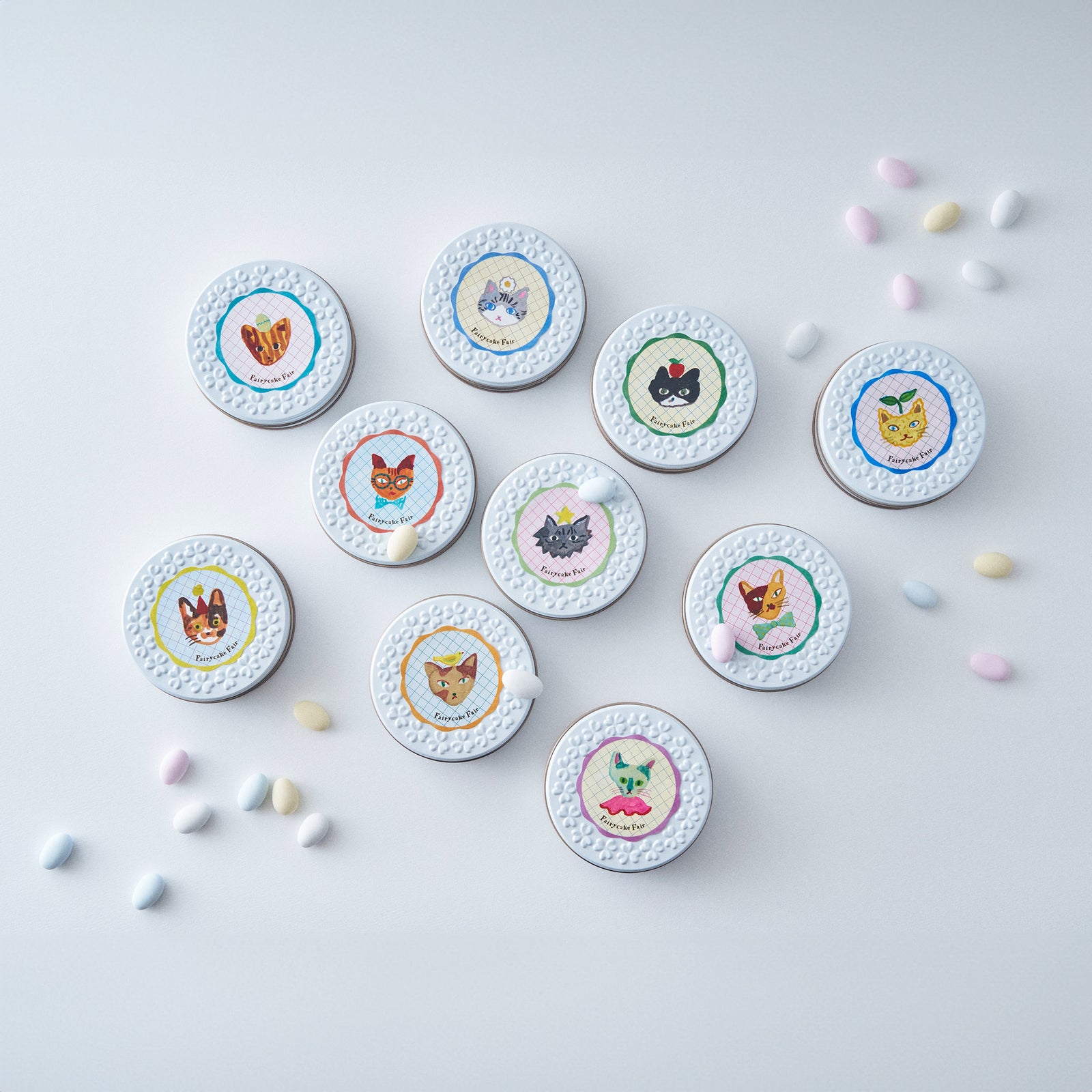 ルミネ新宿店限定】神様のいたずらネコドラジェ缶 – Fairycake Fair