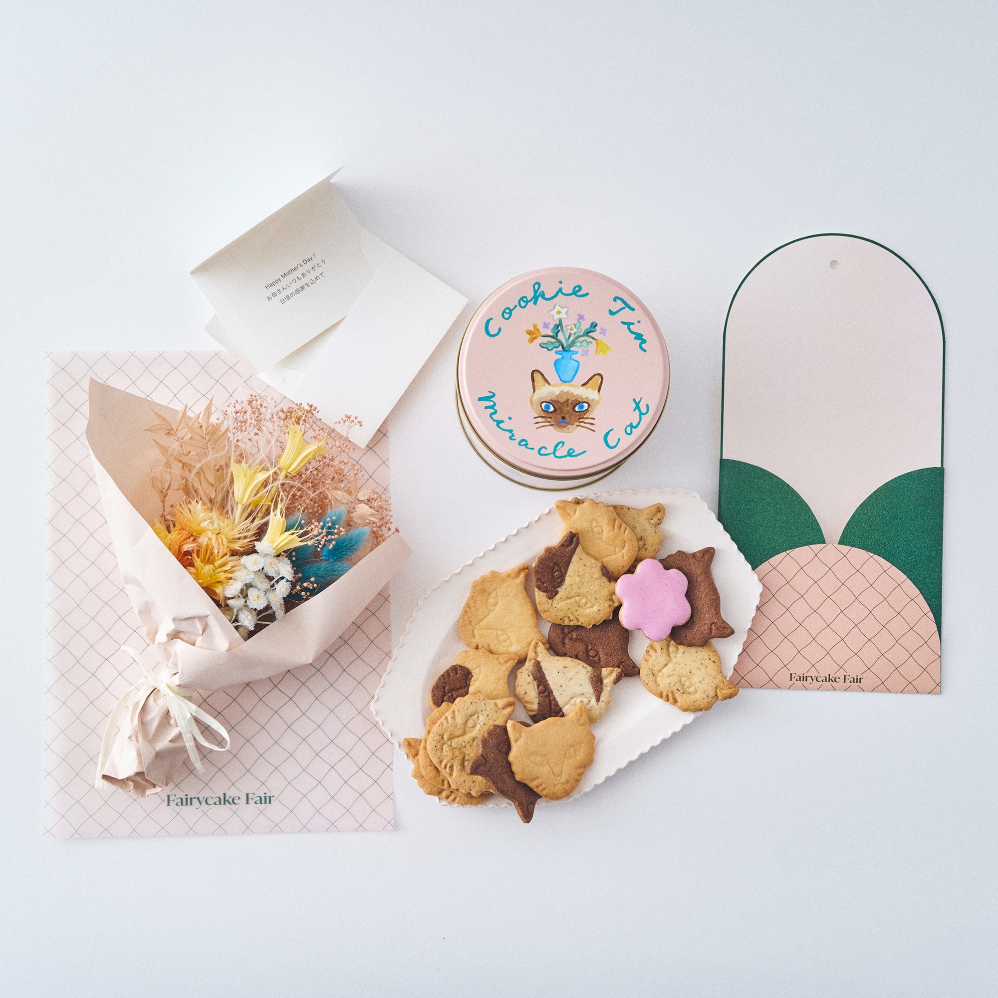 【gui flower design × Fairycake Fair】母の日フラワースワッグセット