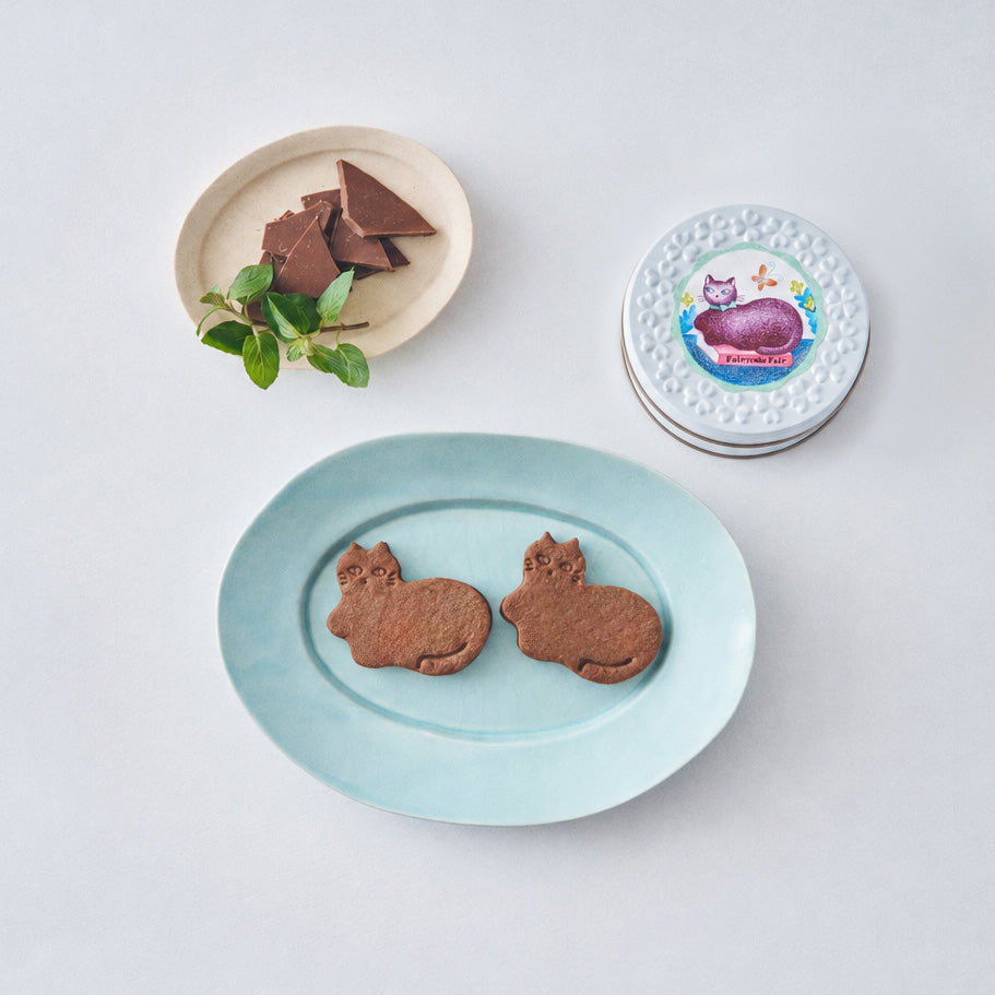 【期間限定】My favorite Mint chocolate Cookie Tin (チョコミントサンドクッキー缶)