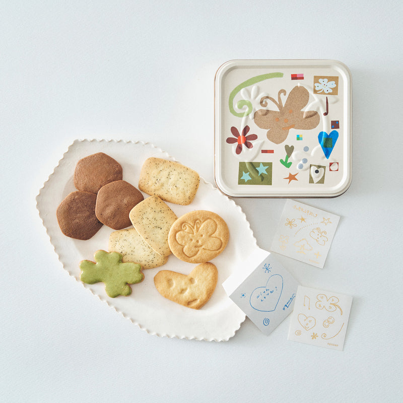 【opnner】Tiny Pocket Collage ビスケット缶