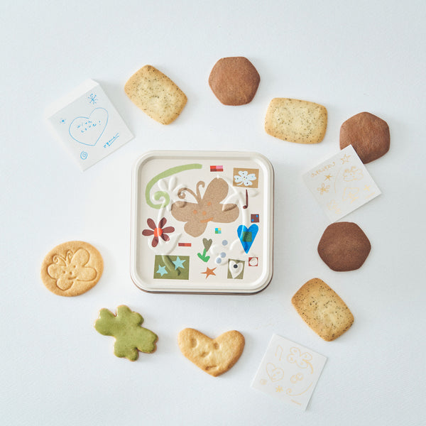 【opnner】Tiny Pocket Collage ビスケット缶