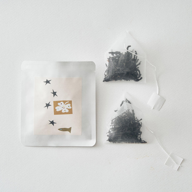【opnner】Tiny Pocket Collage 和紅茶と巾着のセット