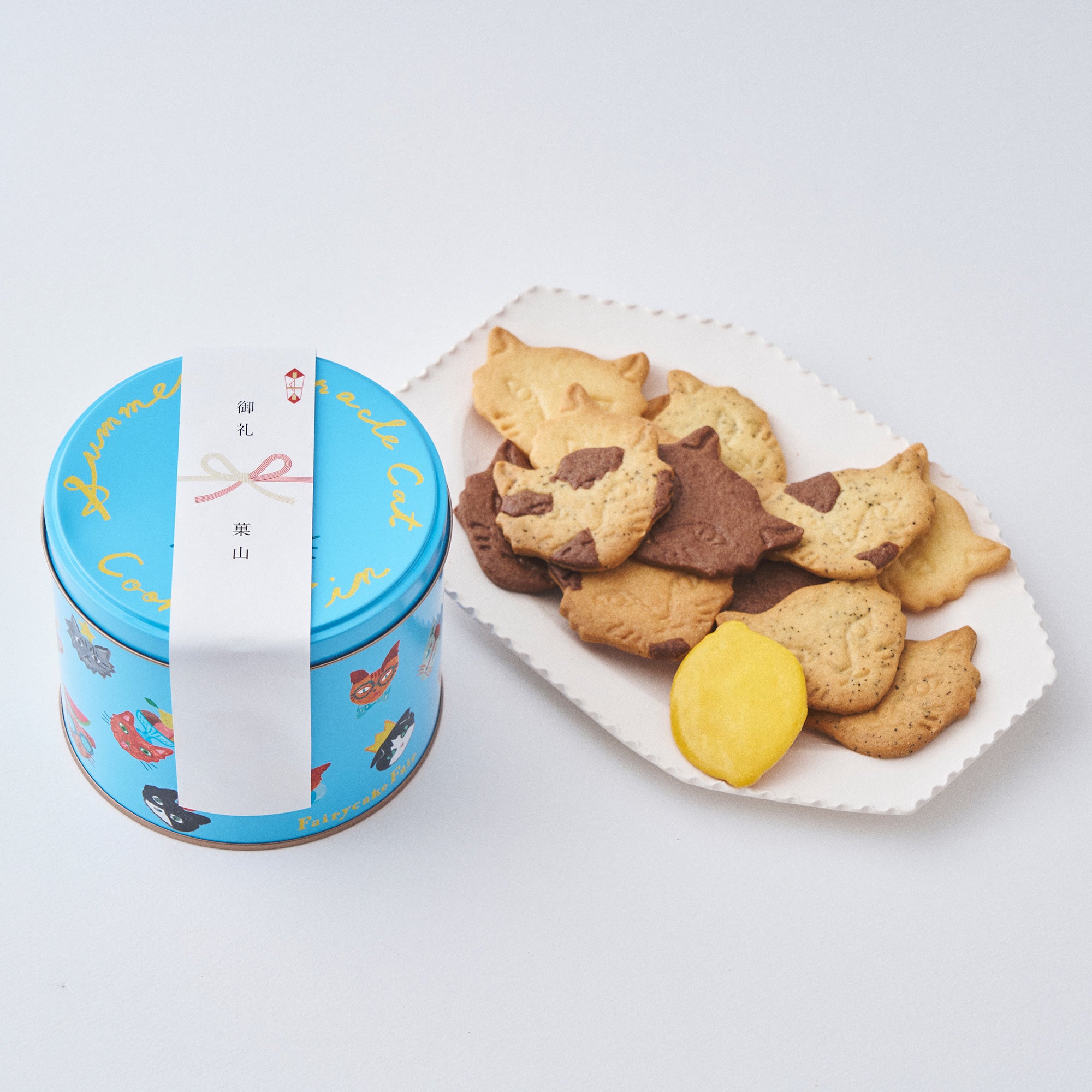 【期間限定】Summer Miracle Cat Cookie Tin (神様のいたずらサマーネコクッキー缶)