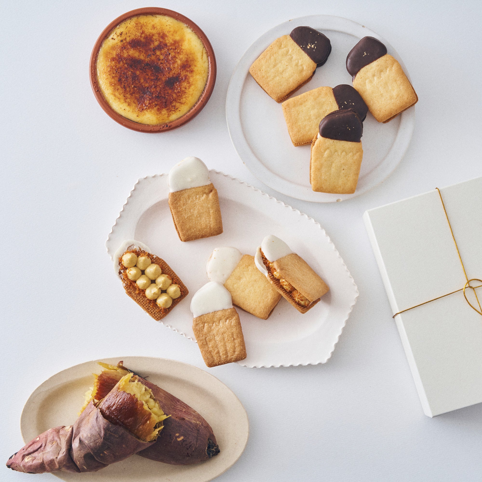9/1発売【期間限定】フェアリークリームウィッチ 生バターサンド レーズン＆安納芋ブリュレ2種セット ギフト箱