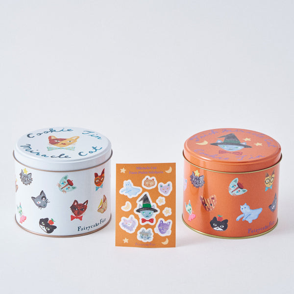 9/1発売【期間限定】神様のいたずらトリックネコクッキー缶セット