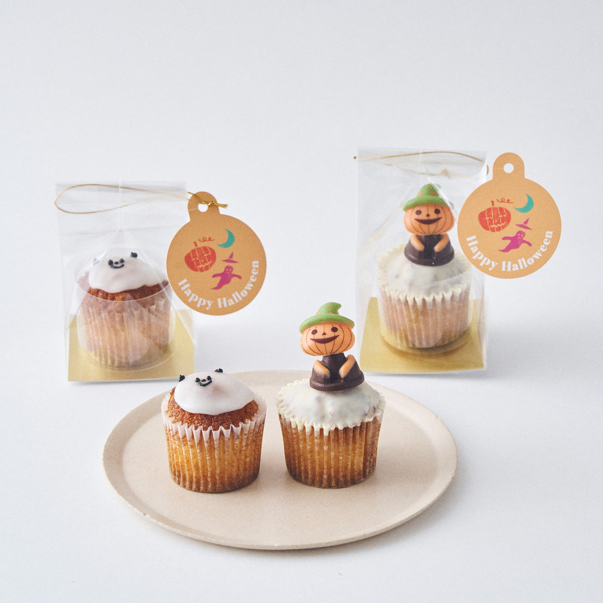 【期間限定】1CUPCAKE おばけパンダカップケーキ