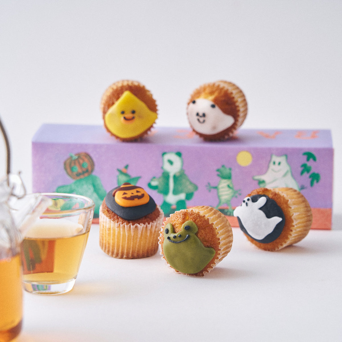 10/1発売開始【期間限定】ベイクドZOO ハロウィンカップケーキ