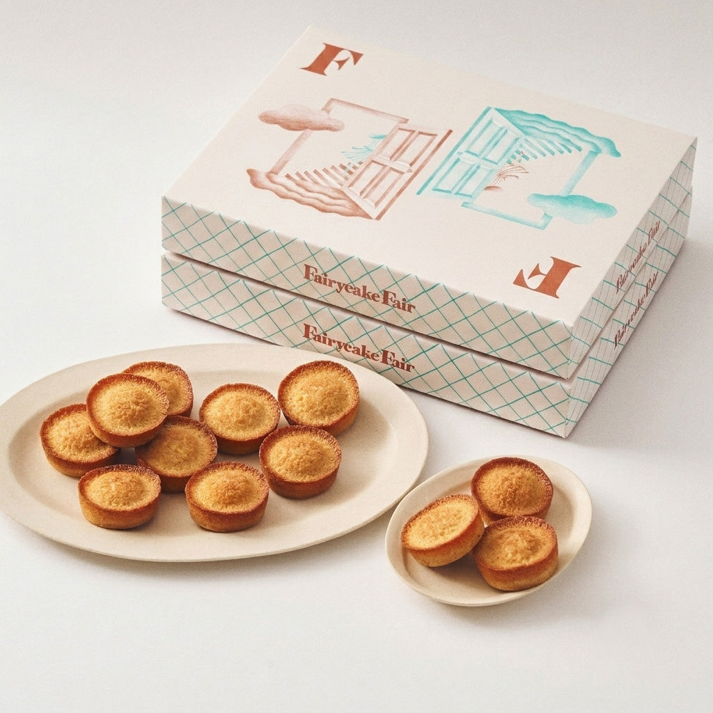 お盆のお手土産フェア【20％OFF】焦がしバターのフィナンシェカップケーキ 12個入×2点セット