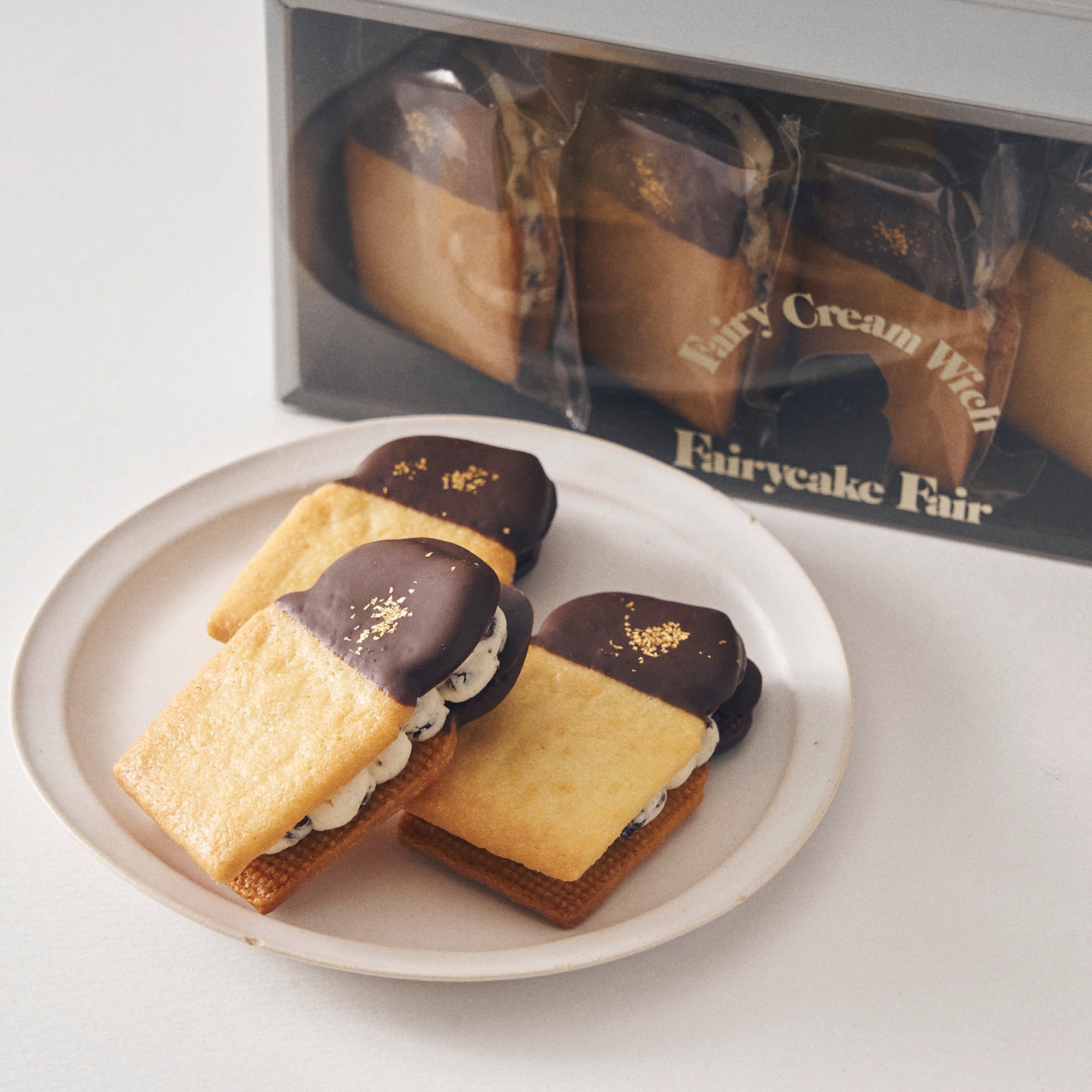 【期間限定】フェアリークリームウィッチ 生バターサンド 3種セット(レーズン・瀬戸内レモン・リリコイ)