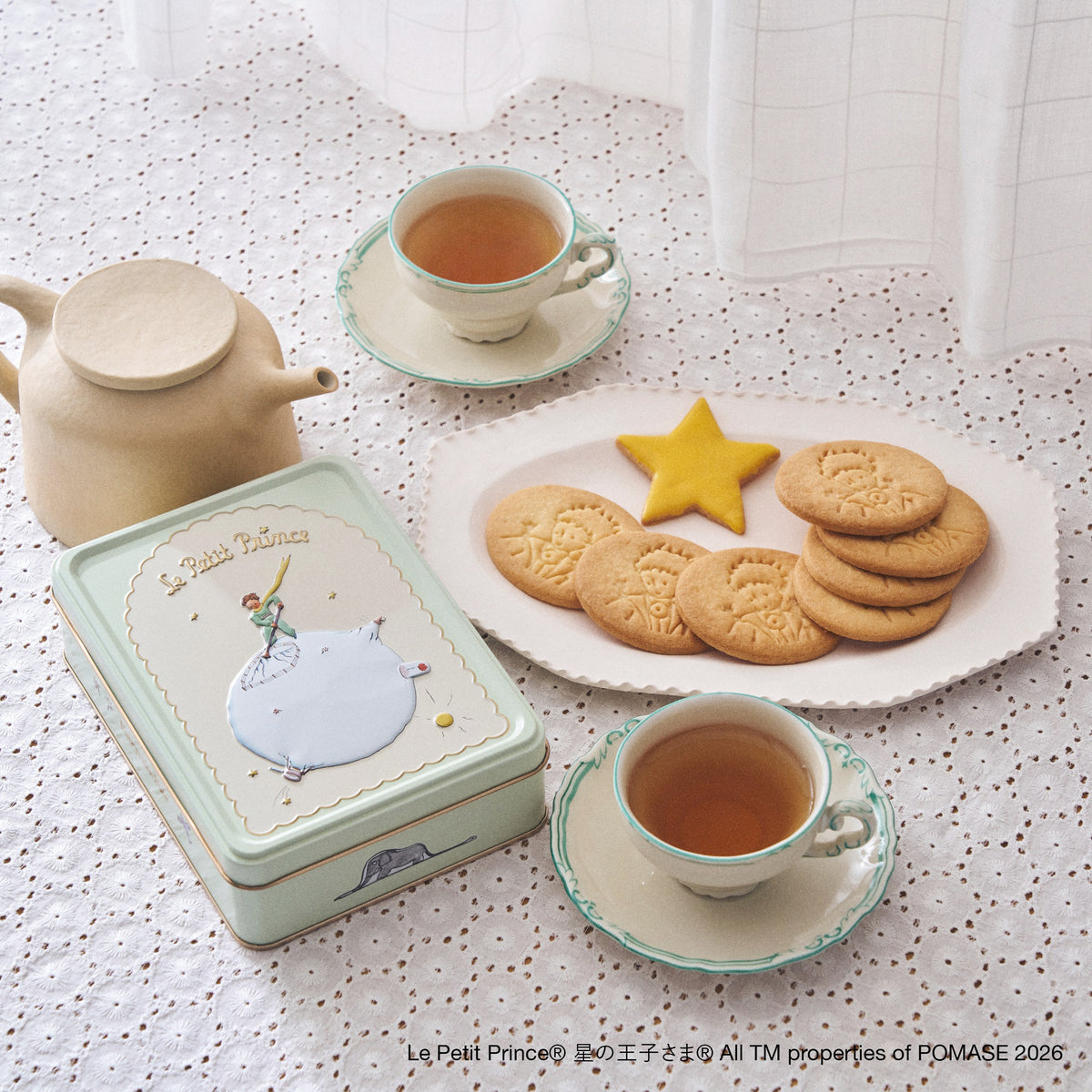 11/1発売【星の王子さま】ちいさな星のビスケット缶