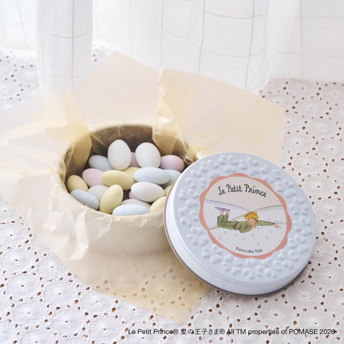 11/1発売【星の王子さま】星ふるドラジェ缶「ぼくの花」