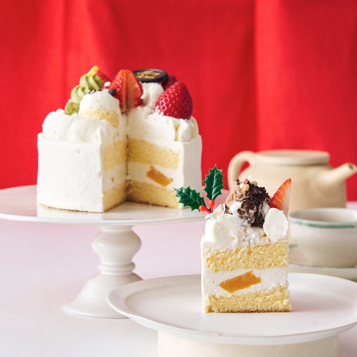 2026【ルミネ新宿受け取り】苺のクリスマスショートケーキ