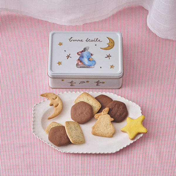 フェーブス】星降る夜のおやすみフェーブ ビスケット缶 – Fairycake Fair