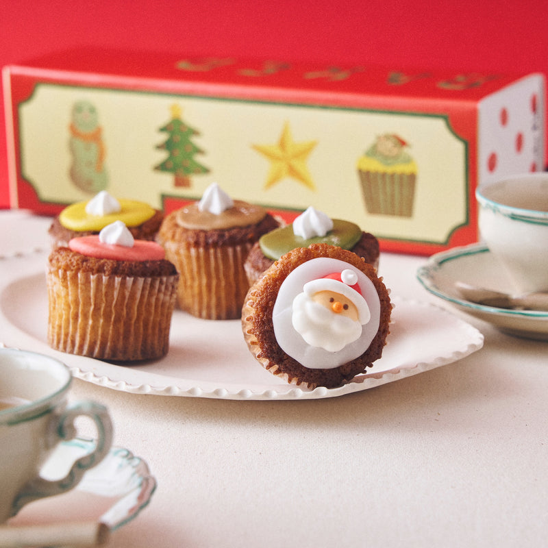 【期間限定】ベイクドクリスマス カップケーキ