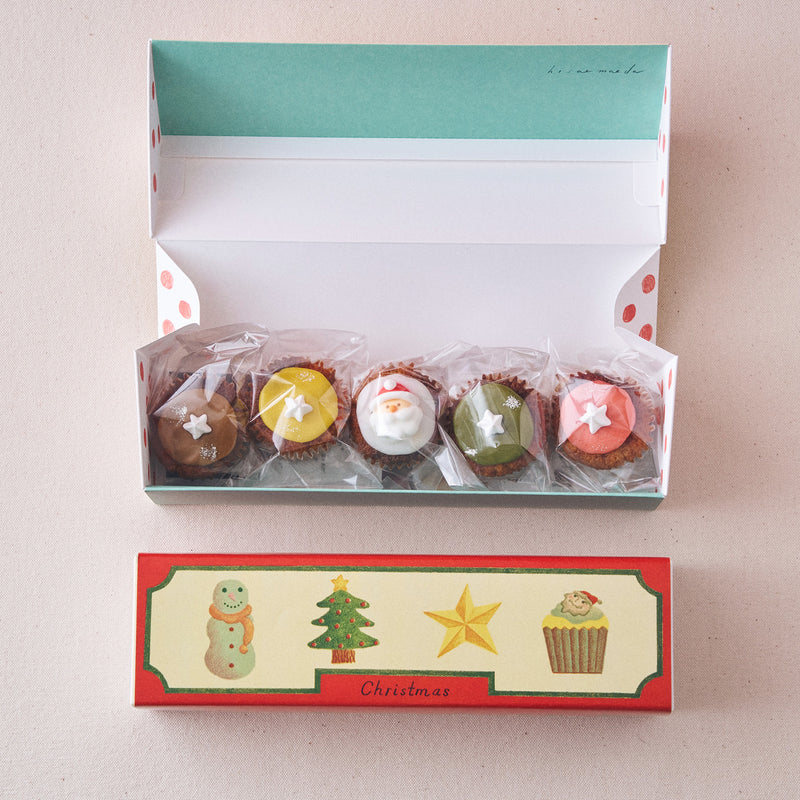 【期間限定】ベイクドクリスマス カップケーキ