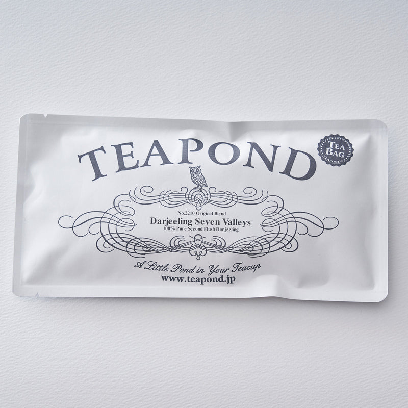 TEAPOND ティーポンド 紅茶ティーバッグ 10個入り (ダージリンセブン 