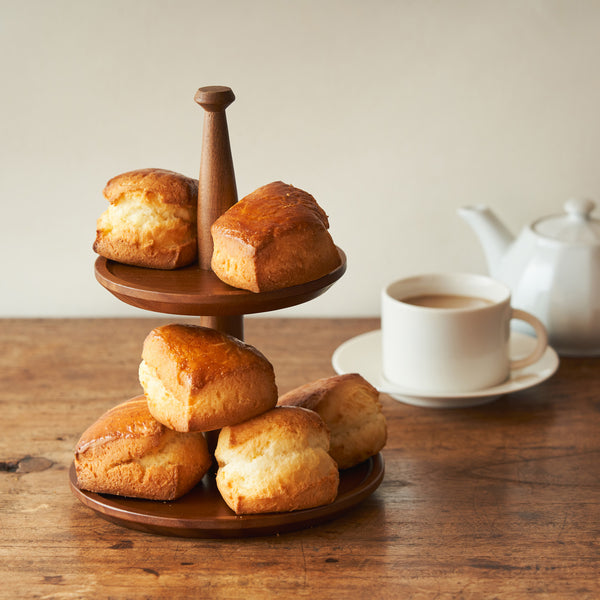 冷凍便】ピュアバター スコーン6個 プチジャム2種付