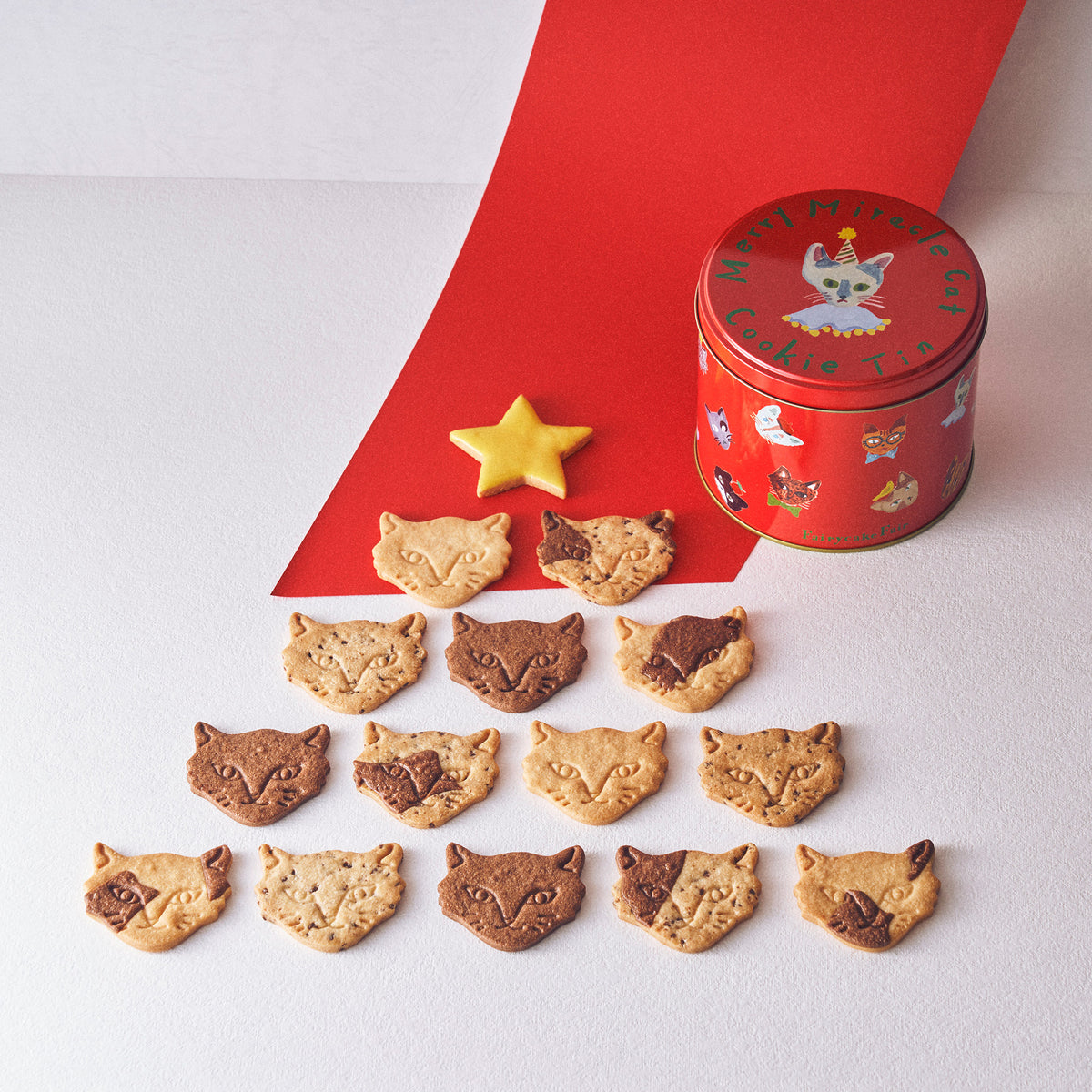 11/1発売【期間限定】神様のいたずらネコクッキー缶セット